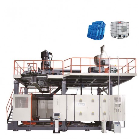 2000ltr ንፉ የሚቀርጸው ማሽን ለ ድርብ ፊት pallet