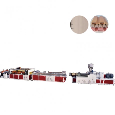 JWELL PVC WPC በር ፓነል extrusion መስመር