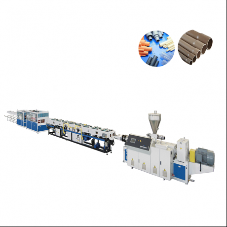 UPVC/CPVC ባለሁለት ፈትል ኤክስትረስ፣ ባለአራት ስትራንድ ማስወጫ መስመር